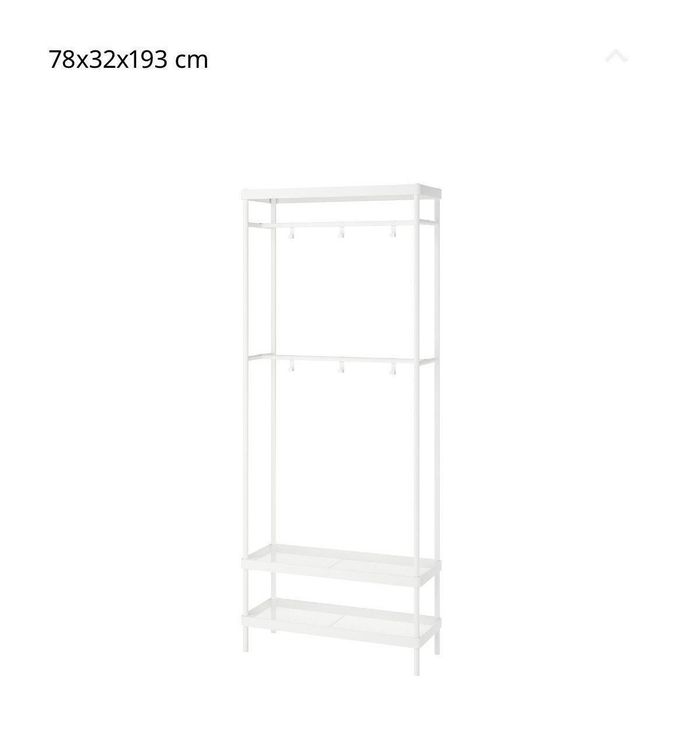 Garderobe Weiss Ikea Kaufen auf Ricardo