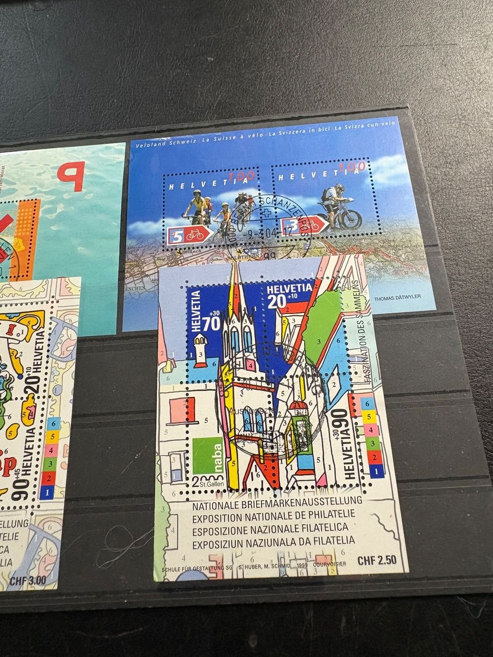 Alle Briefmarken: Blockausgaben – Gebraucht aus Herzogenbuchsee von Hebu6 2