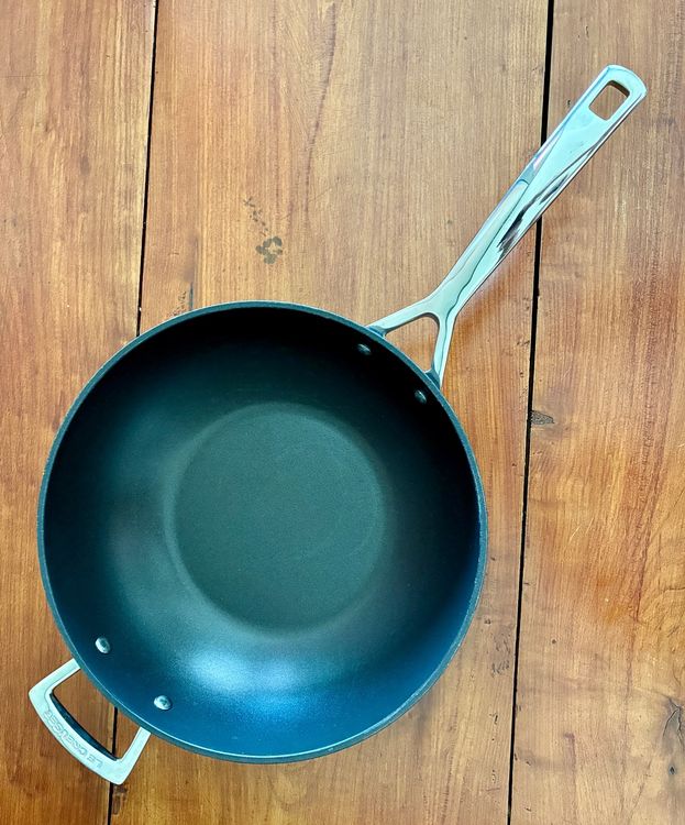 Le Creuset Poêles: Le Creuset Wok, 30 cm, Wok Pfanne, Aluminium – D'occasion à Zürich par tersus1981 1
