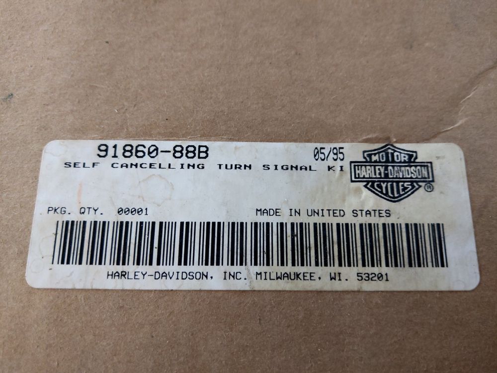 Self Cancelling Turn Signal Kit für HarleyDavidson Kaufen auf Ricardo