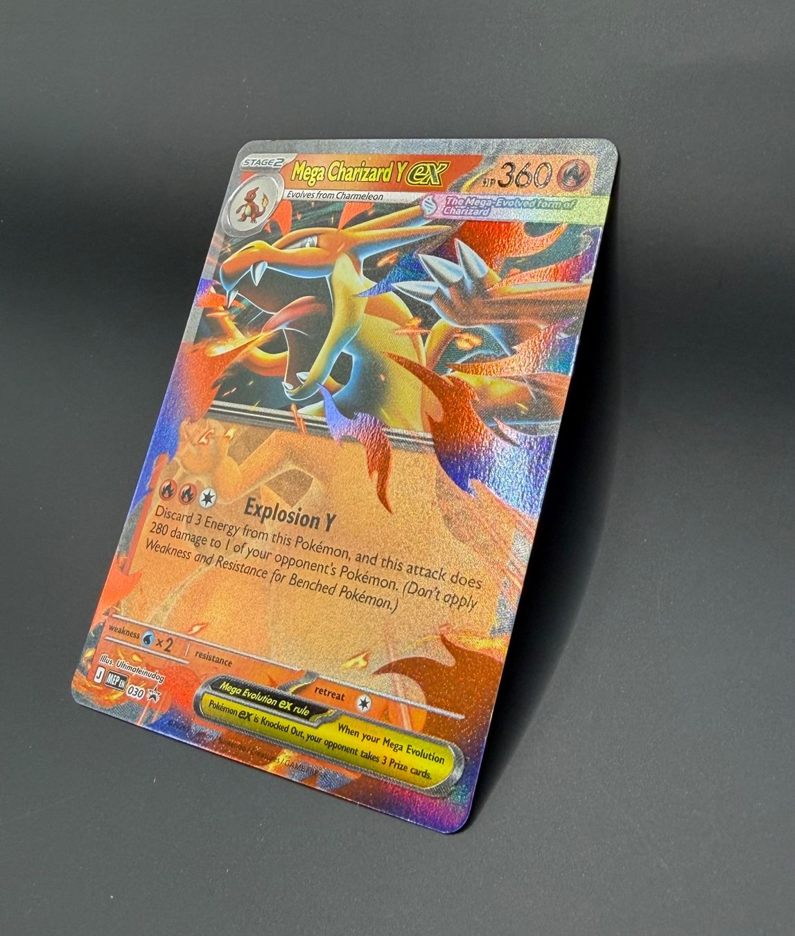 Pokémon Sammelbilder & Trading cards: Pokémon Mega Charizard Y ex Promo NM-MT (EN) – Neu (gemäss Beschreibung) aus Genève von Rokemon 2