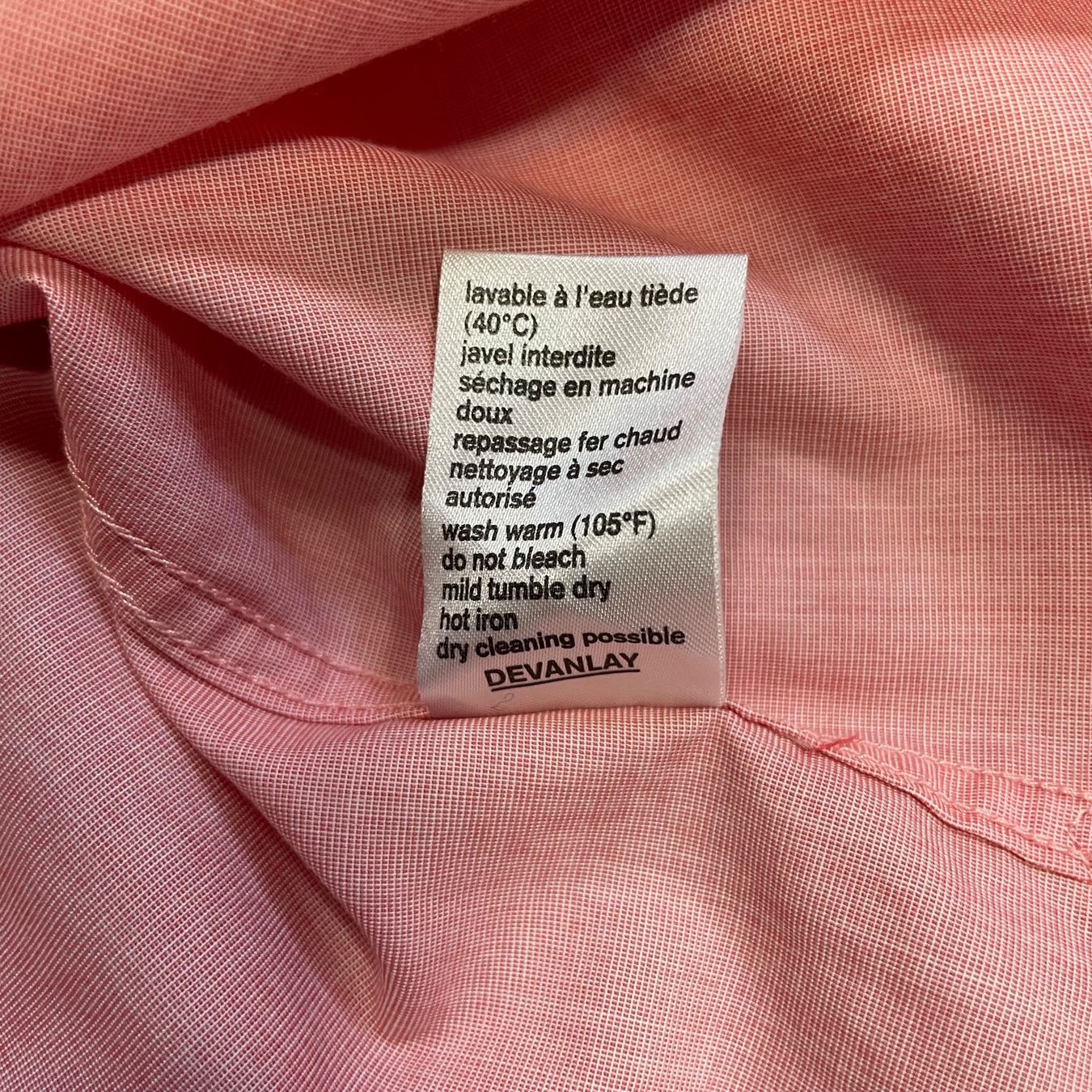Lacoste Camicie: Lacoste Regular Fit Hemd Gr. 41 Rosa 100% Baumwolle L – Usato da Bubikon venduto da SwissSecondLife 7