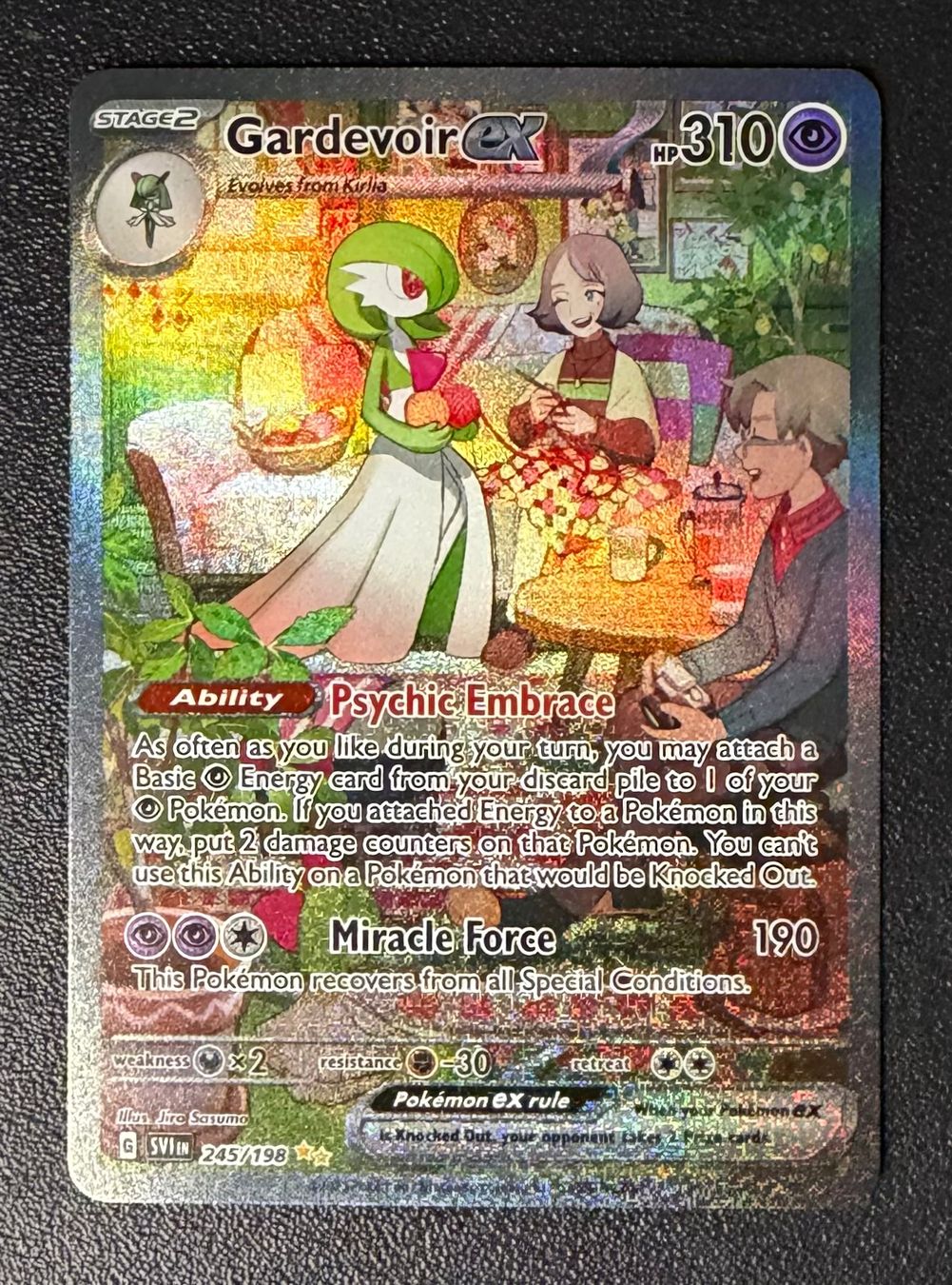 Pokémon Carte collezionabili: Gardevoir ex #245/198 – Nuovo (secondo la descrizione) da Niedergösgen venduto da SwissPokeCards