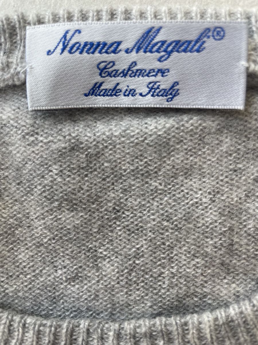 Maglioni & Felpe: Nonna Magali Kaschmir Pullover grau Groesse 6 Neu – Usato da sonvico venduto da Ptequila 2