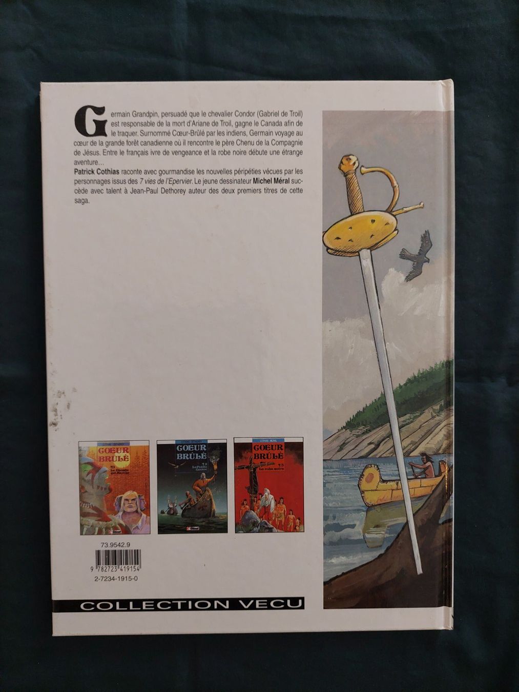Fumetti: Coeur Brûlé T.3 La Robe Noire EO 1995 TBE+ – Usato da Genève venduto da Blu_BD 2