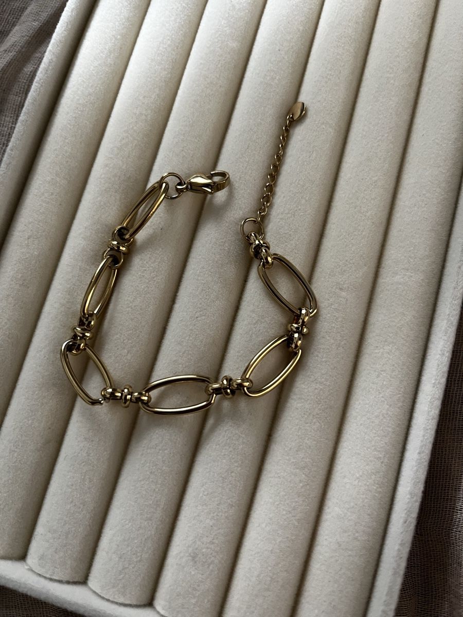 Bracciali & Braccialetti: Elegantes goldfarbenes Armband – Nuovo (secondo la descrizione) da Opfikon venduto da acoaee 1