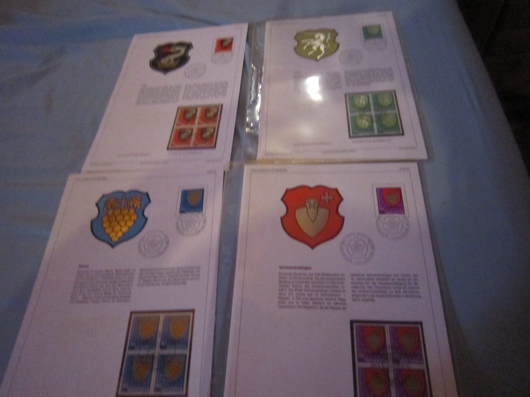 Tutti i francobolli: No2 Sammlung 1979 schöne Belege – Usato da Giubiasco venduto da sal_9j6w 5