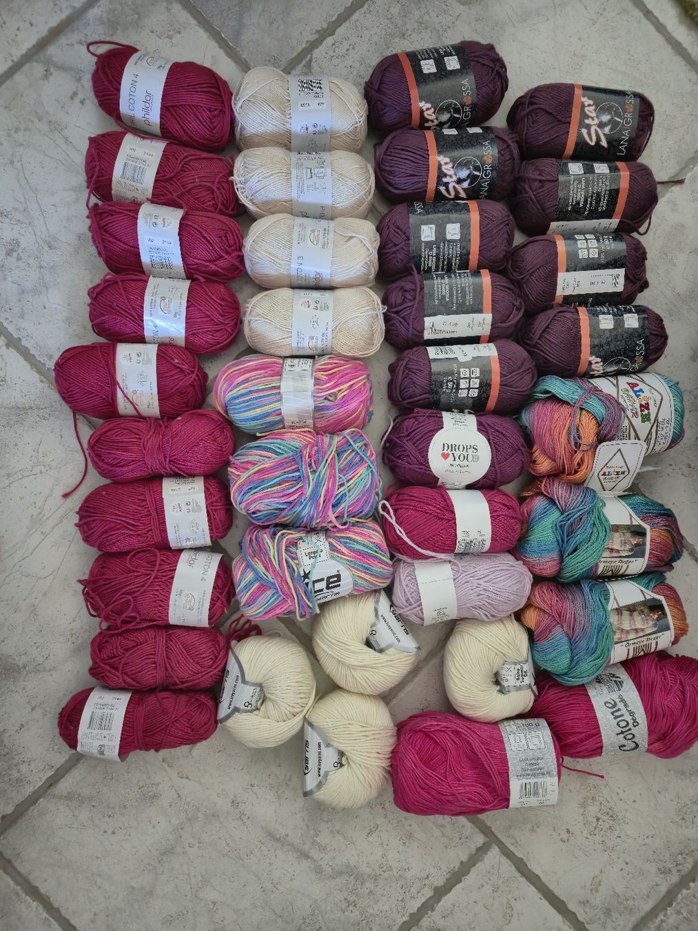 Laine: destockage fil coton – Neuf avec emballage d'origine à Bulle par nora169