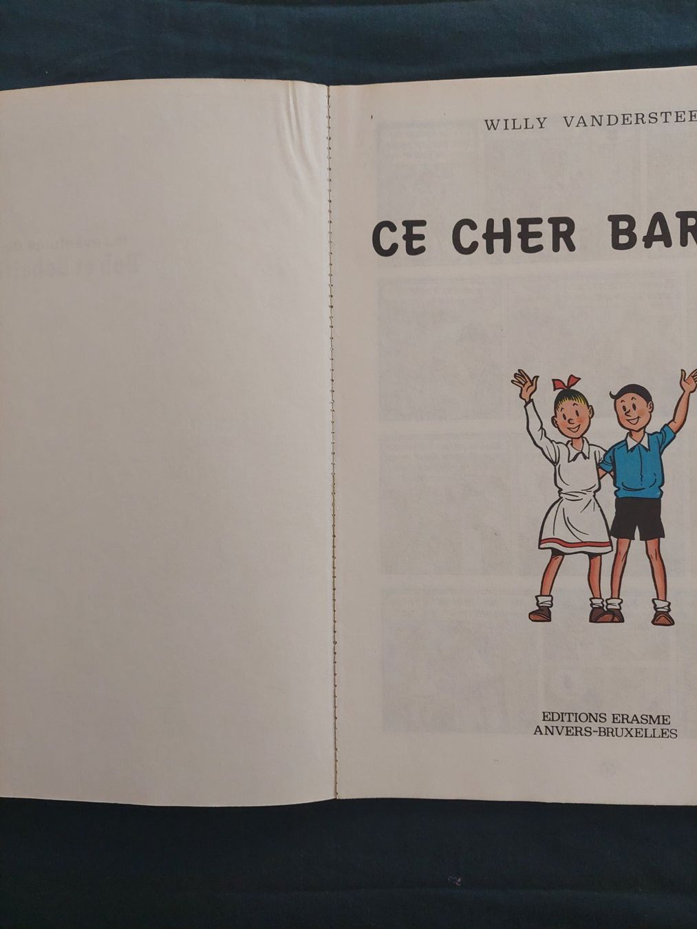 Fumetti: Bob et Bobette T.156 Ce Cher Barabas Ed.1982 BE+ – Usato da Genève venduto da Blu_BD 2