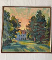 Gemälde mit Signatur (K. PFLUGER, 84 x 79 cm) Nr 194