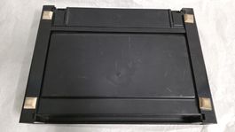 Bodenplatte schwarz, Kunststoff, mit Massband 30cm, gebrauch