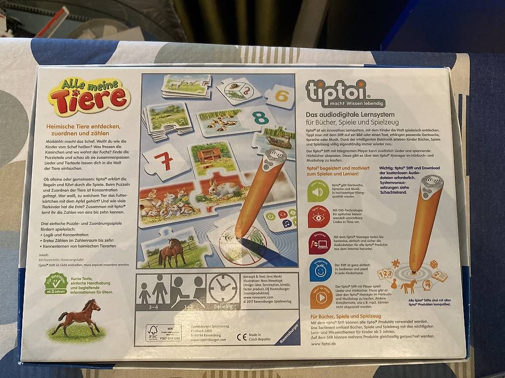 Tiptoi Giochi: Tiptoi - alle meine Tiere – Usato da Küssnacht am Rigi venduto da Azrith 1