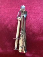 PINCES A SUCRE ANCIENNES MÉTAL ARGENTÉ VINTAGE 1930