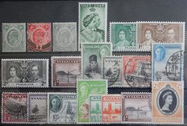 British Nyassaland ex. Kat. 1-99 */gest. 1908/53