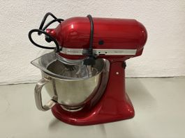 KitchenAid Artisan rot inkl. Ice Maker – kaum gebraucht 