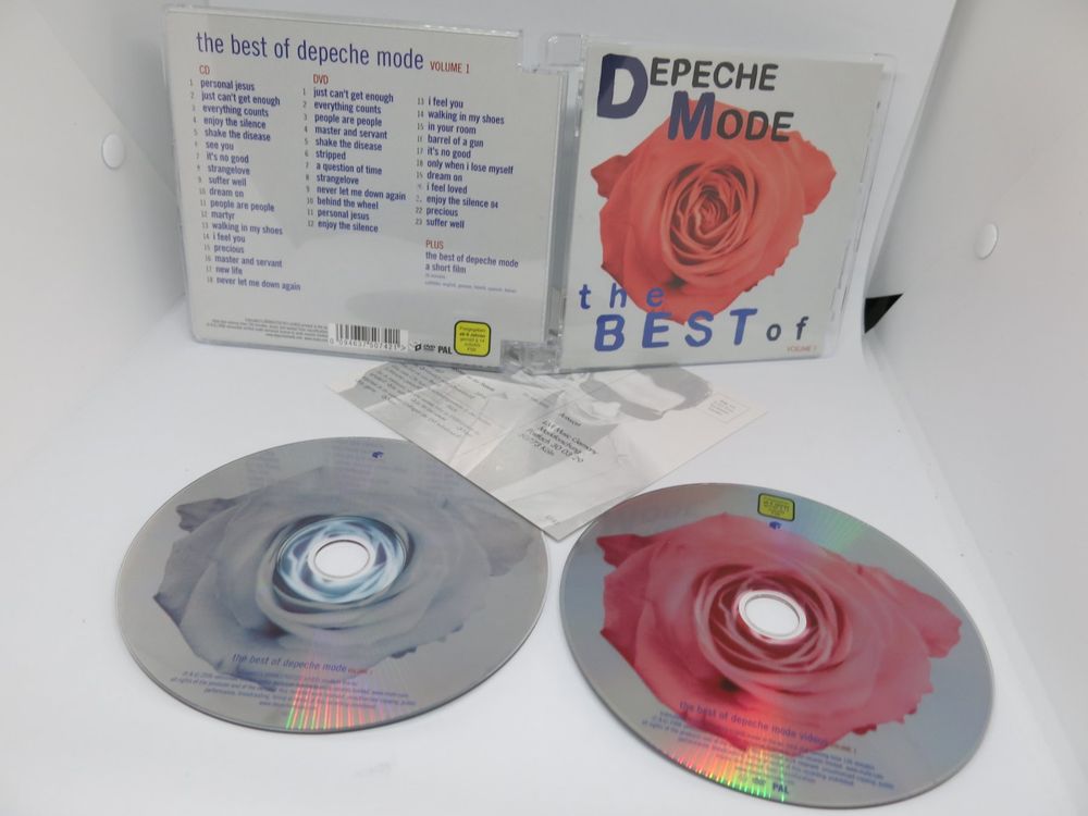 CD + DVD Depeche Mode: The Best Of Volume 1 Super Jewel Box (Gebraucht ...