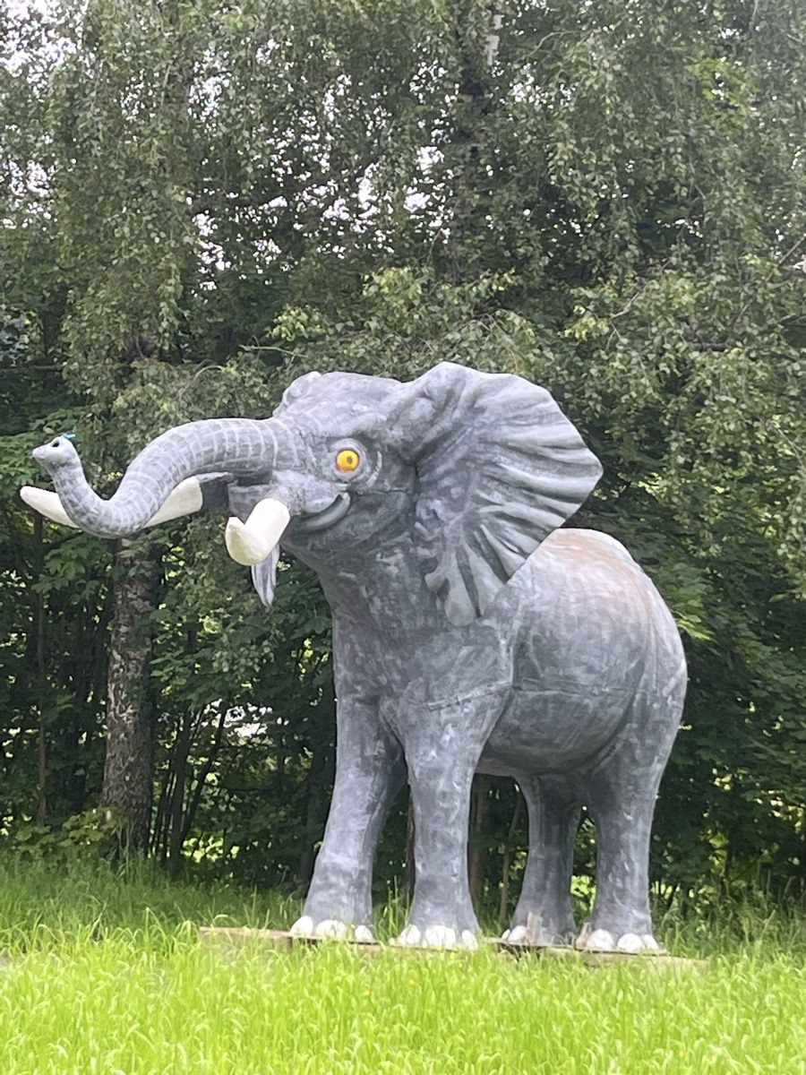 Statuette: Elefant Riesengross 4x3 Meter gross – Usato da Walde SG venduto da buenzli-1 1
