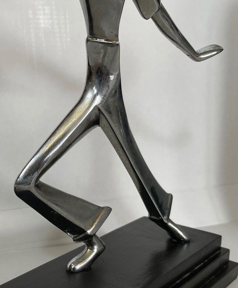 Sculture & Statue: Metall Skulptur Tennis – Usato da Olten venduto da sportwelt 2