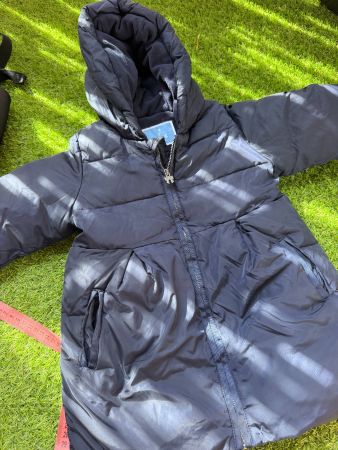 Jacadi Winterjacke dunkelblau Grösse 96 cm