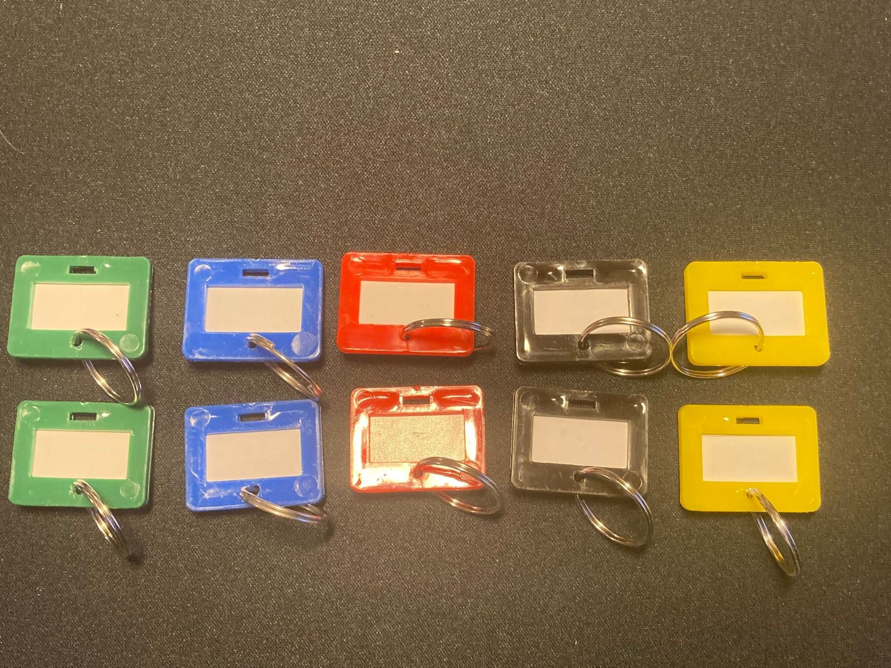 Schlüsselanhänger & - bänder: 10 Schlüsselanhänger Set - 5 Farben – Neu und originalverpackt aus Chur von Hermes421 1