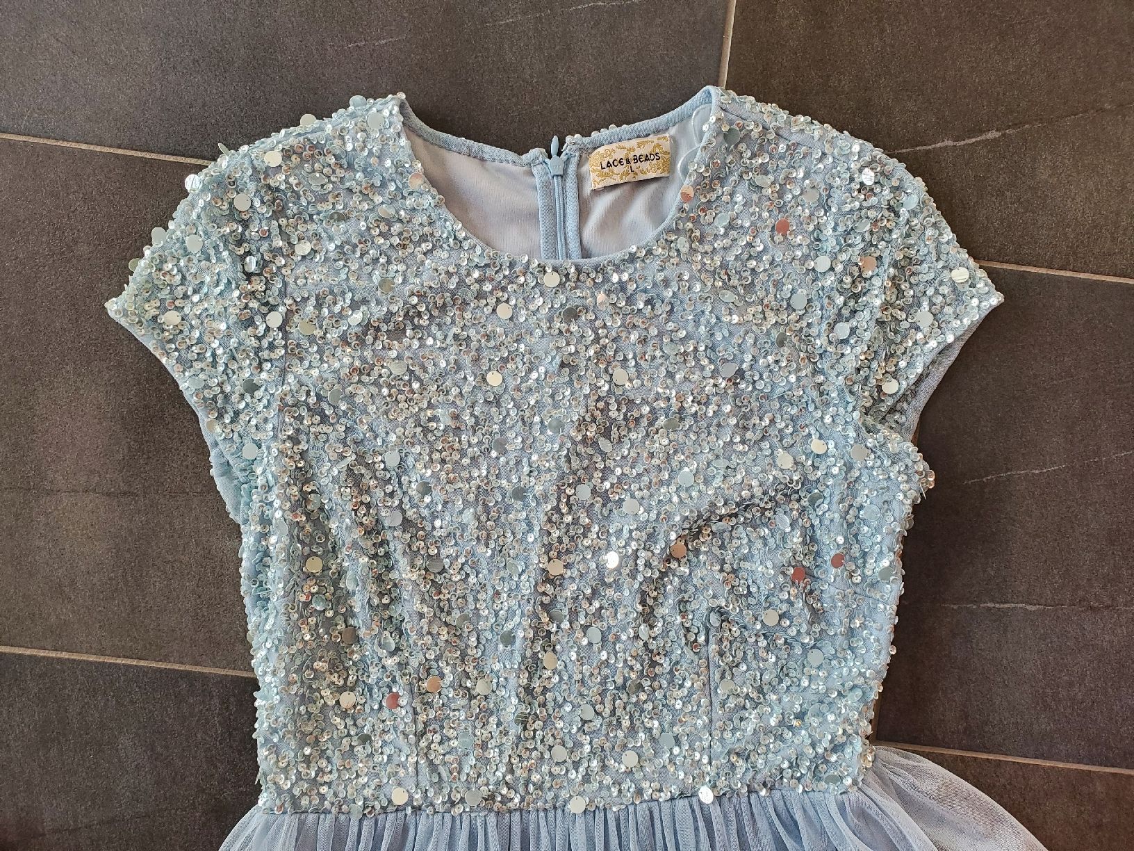 Vestiti: Pailetten Festkleid L – Usato da Schwarzsee venduto da dergli01 2