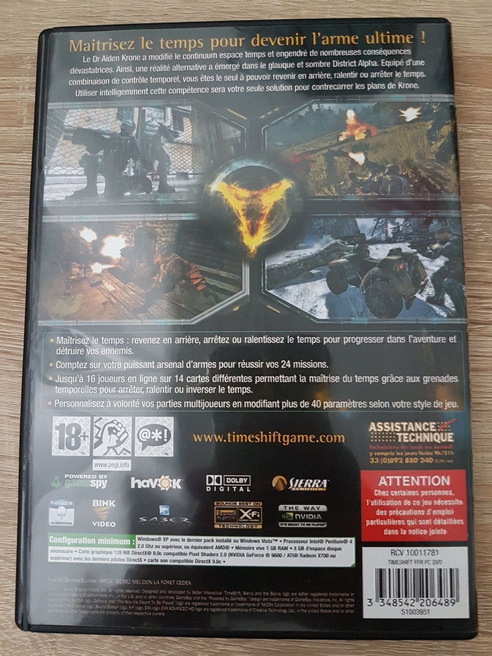 Giochi: TimeShift - PC – Usato da Carouge GE venduto da Franllo 1