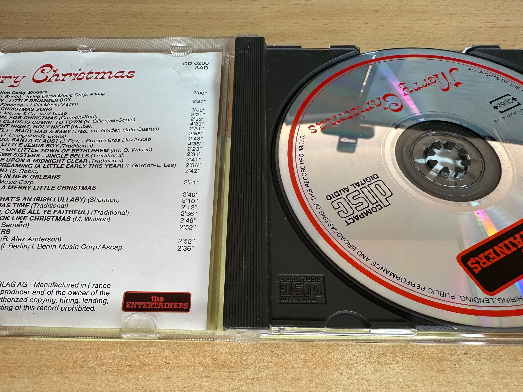 CD: R1 Various – Merry Christmas – Usato da Rikon im Tösstal venduto da Alpenmutz 2