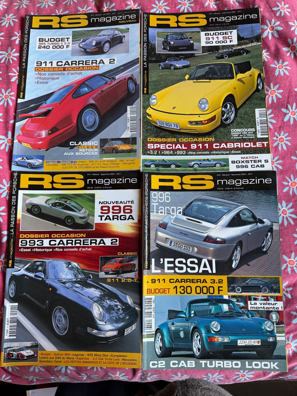 Riviste & Magazine: RS Magazines - Porsche 911 - anciens numéros – Usato da Vionnaz venduto da cm4_6gll