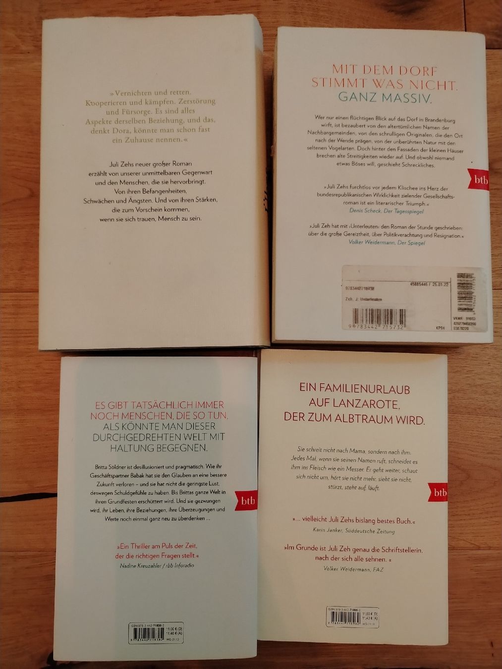 Libri: Bestseller Sammlung Juli Zeh – Usato da Schönenbuch venduto da sop_n7zd 1