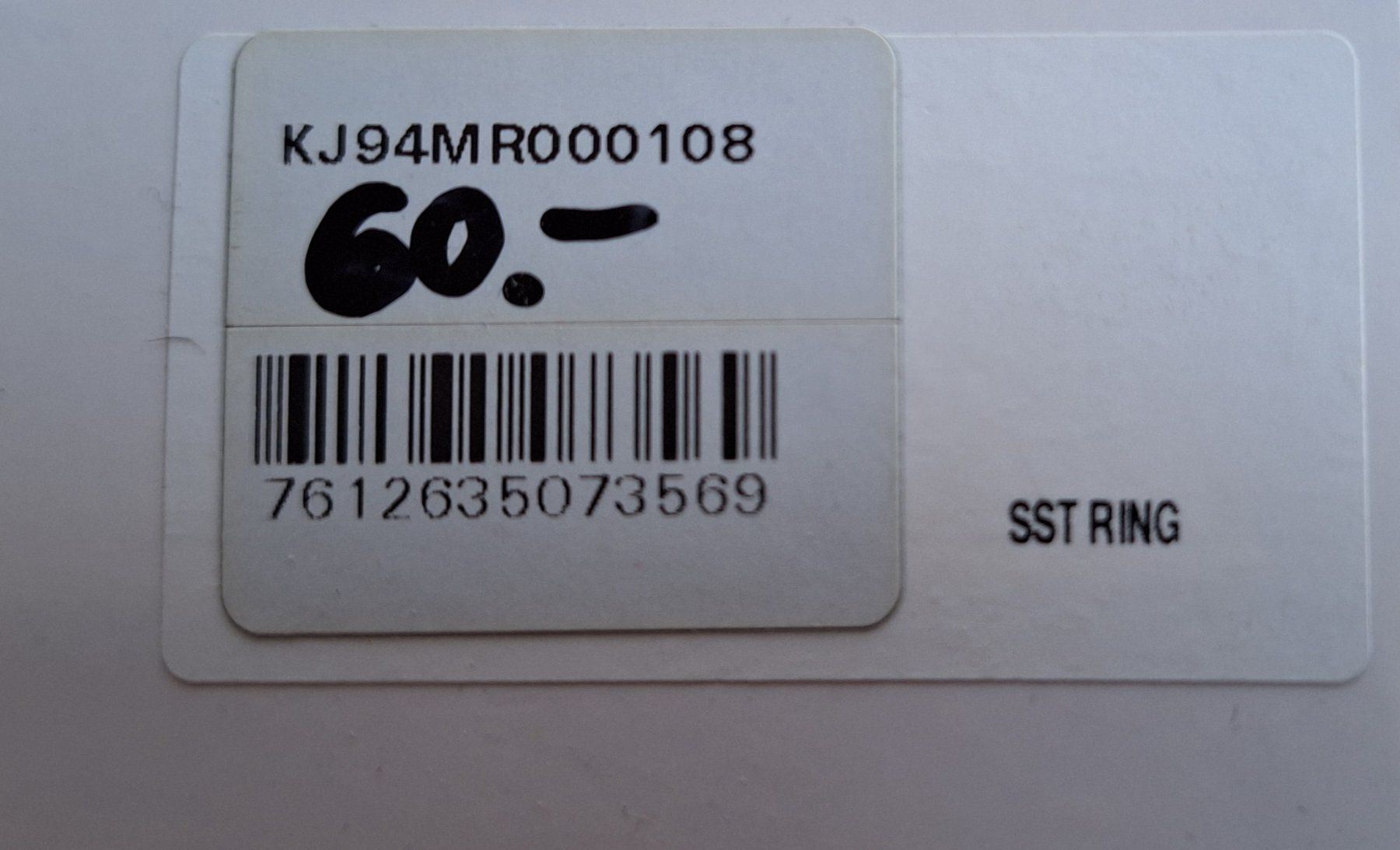 Calvin Klein Anelli: Fabrikneuer CK Ring – Usato da Milken venduto da Dnybe 2
