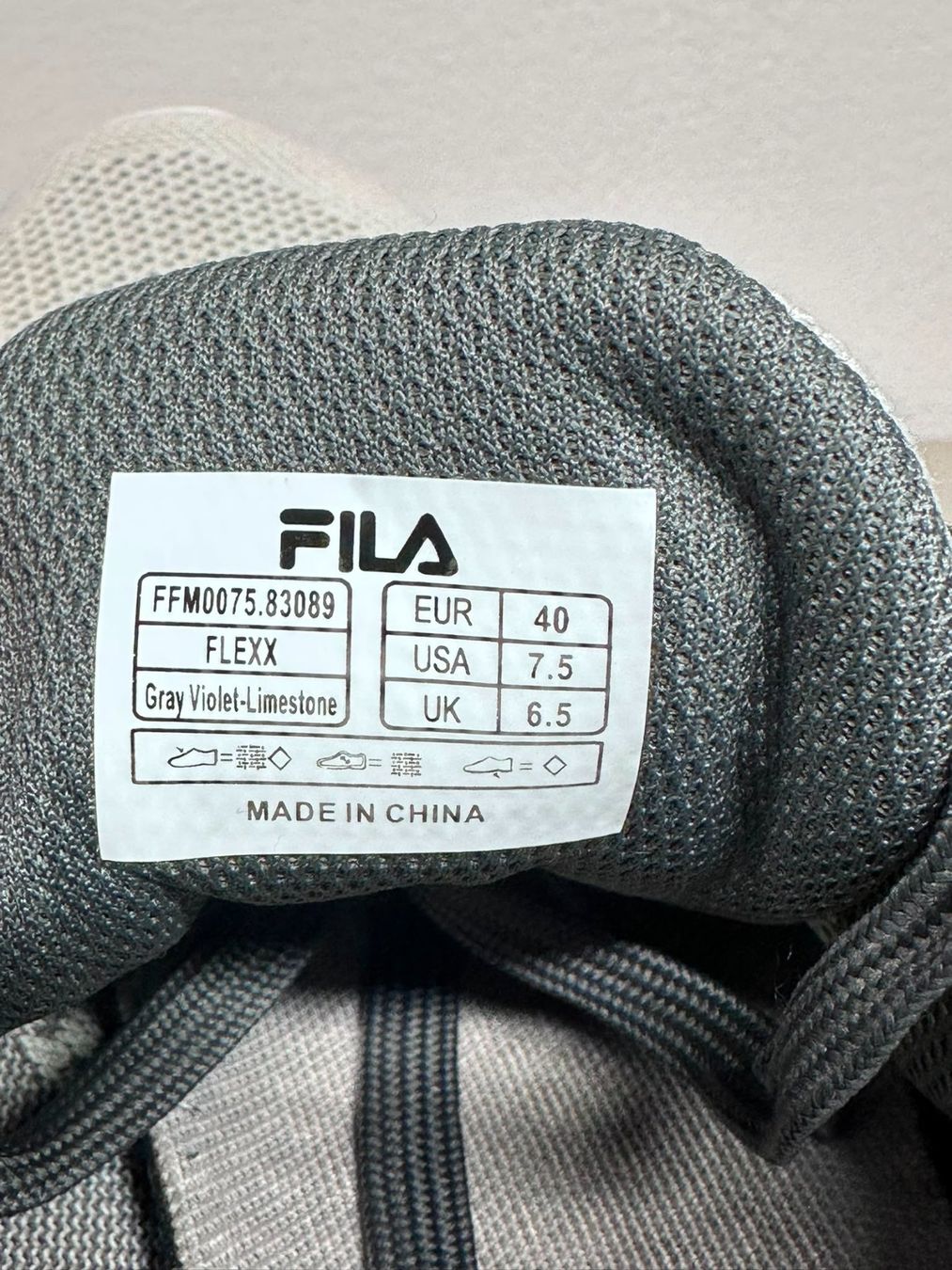 Fila Chaussures hommes: Fila Grau Grösse 40 – D'occasion à Rosshäusern par pat_5tl7 1