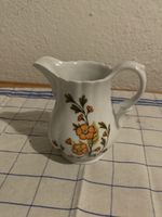 Kännchen Porzellan mit Blumenmuster Bavaria
