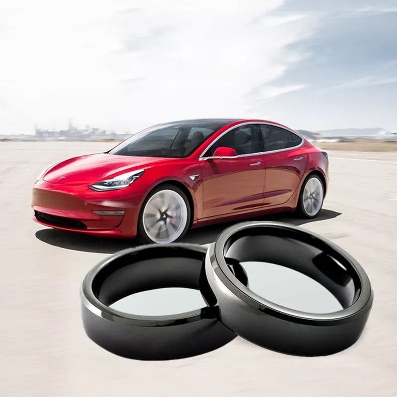 Tesla Alle Ersatzteile: Tesla „Keyless Entry“ Ring Hansshow Grösse 7 – Neu und originalverpackt aus Dietikon von e-car-shop.schweiz