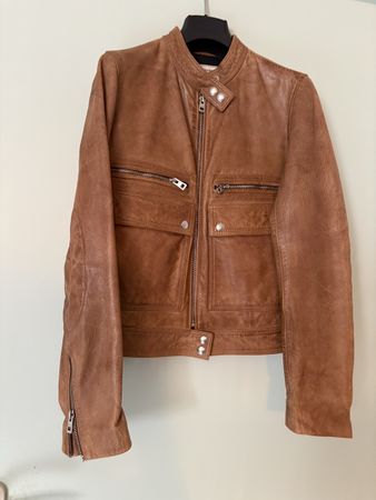 Blouson Zadig & Voltaire cuir T.L ( 38/40 )