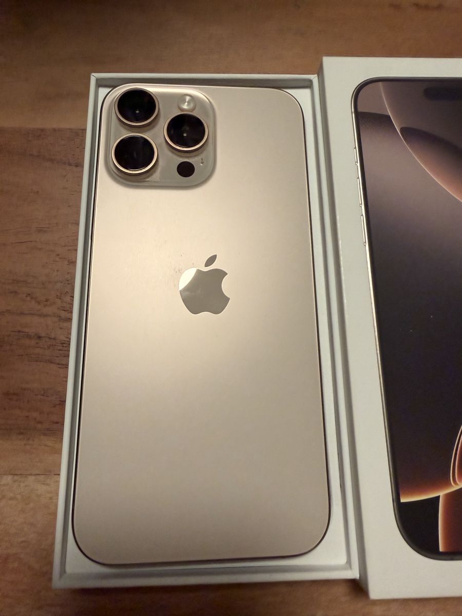 Apple Handys / Smartphones: Iphone 16 Pro Max 512 GB Desert titanium – Neu (gemäss Beschreibung) aus Schüpfheim von Chris_1997 1
