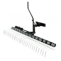 WilTec Vertikutierer Rasenkamm ATV