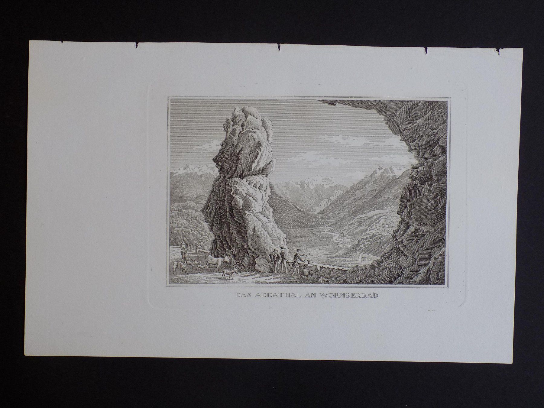 Gravures: Addatal Bormio selten – D'occasion à Risch par Rischli15