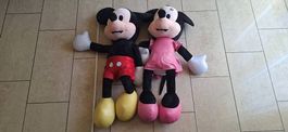 Mickey und Minnie Plüschtier 90 cm wie neu