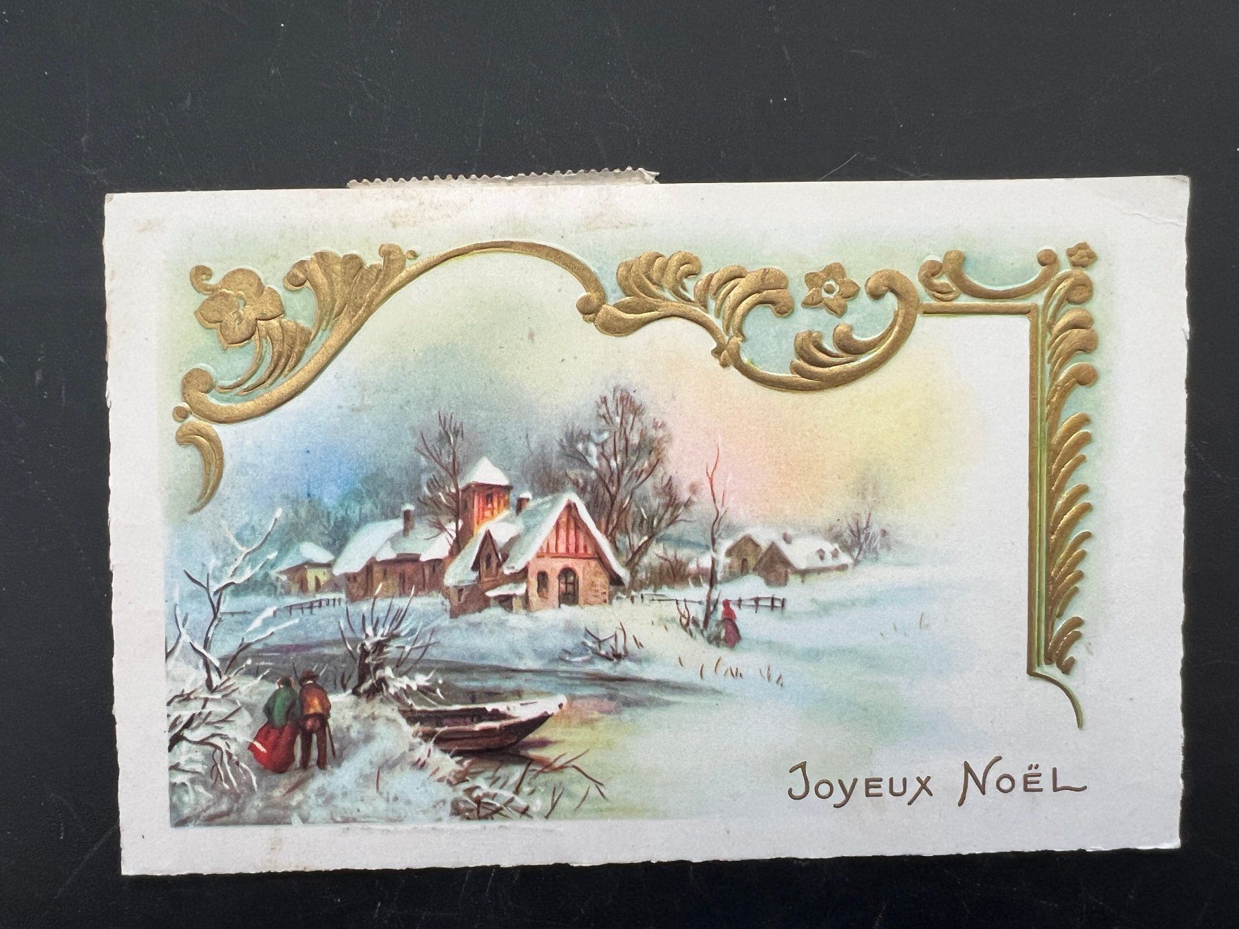 Ansichtskarten: AK  1935 Joyeux Noel      (G535) – Gebraucht aus Hinwil von Sidi4
