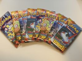 8 Pokemon Booster Surging Sparks ungeöffnet neu English