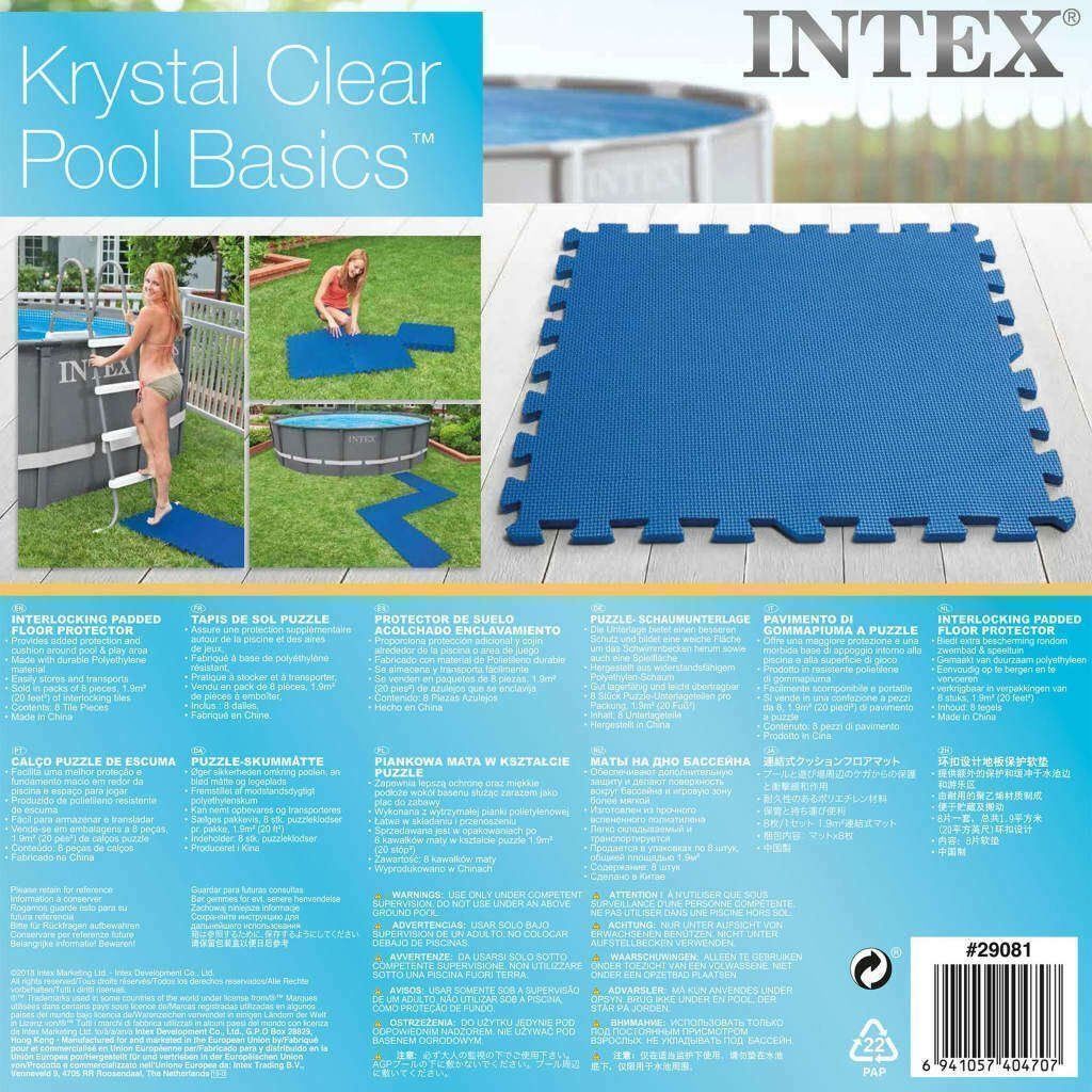 Rivestimenti per pavimenti: INTEXPOOL Floorprotector 1cm dicke Plate – Nuovo e nell'imballaggio originale da Wynau venduto da Intexpool24