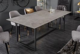 ESSTISCH Symbiose 200cm Keramik Betonoptik