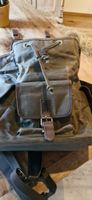 Schöner Rucksack, Canvas & Leder,