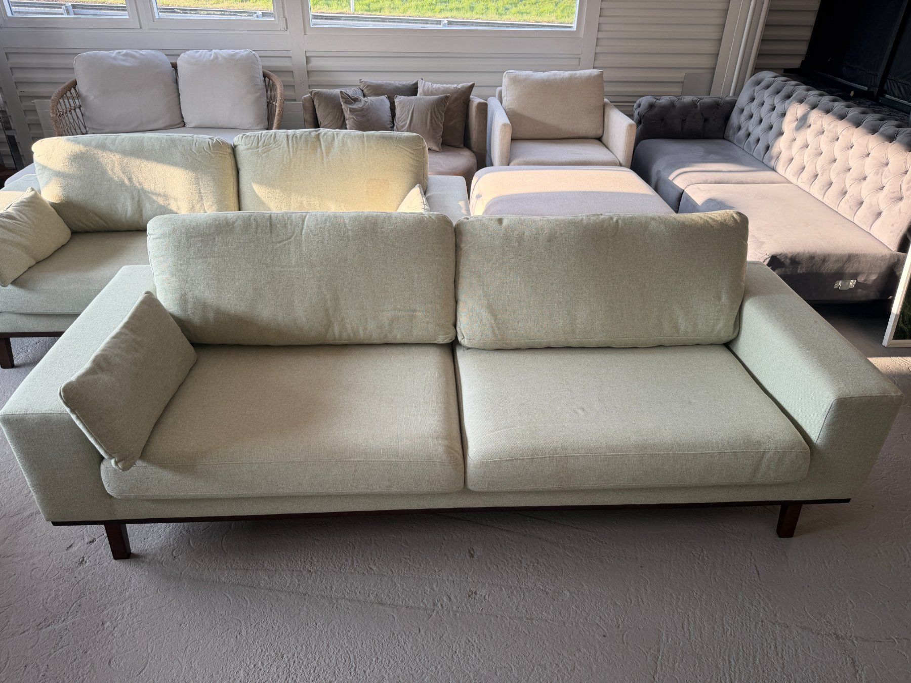 Micasa Divani: Sofalandschaft "Moritz" von Micasa 2.5er + 3er Sofa – Usato da Pfäffikon SZ venduto da xevo_Networks