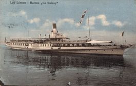 Lac Léman - Bateau "La Suisse"