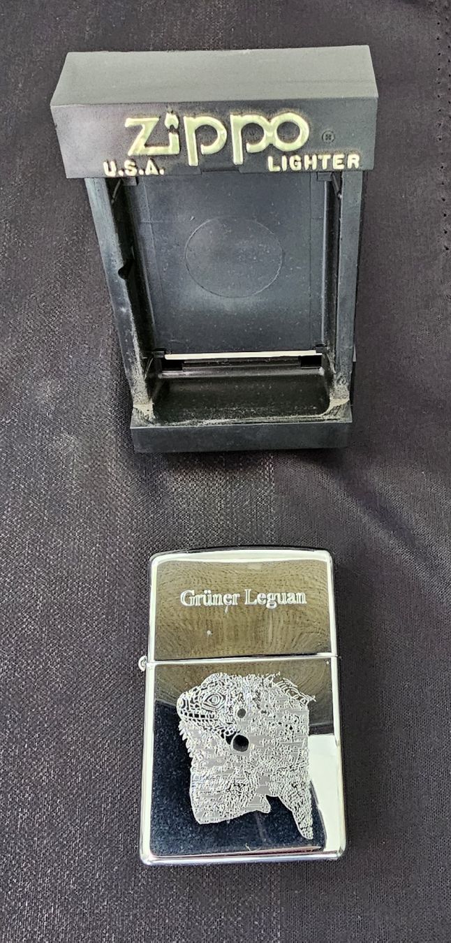 Zippo Feuerzeuge: Original Zippofeuerzeug, Leguan , Neuwertig, – Neu (gemäss Beschreibung) aus Wangen b. Olten von ErikaK06