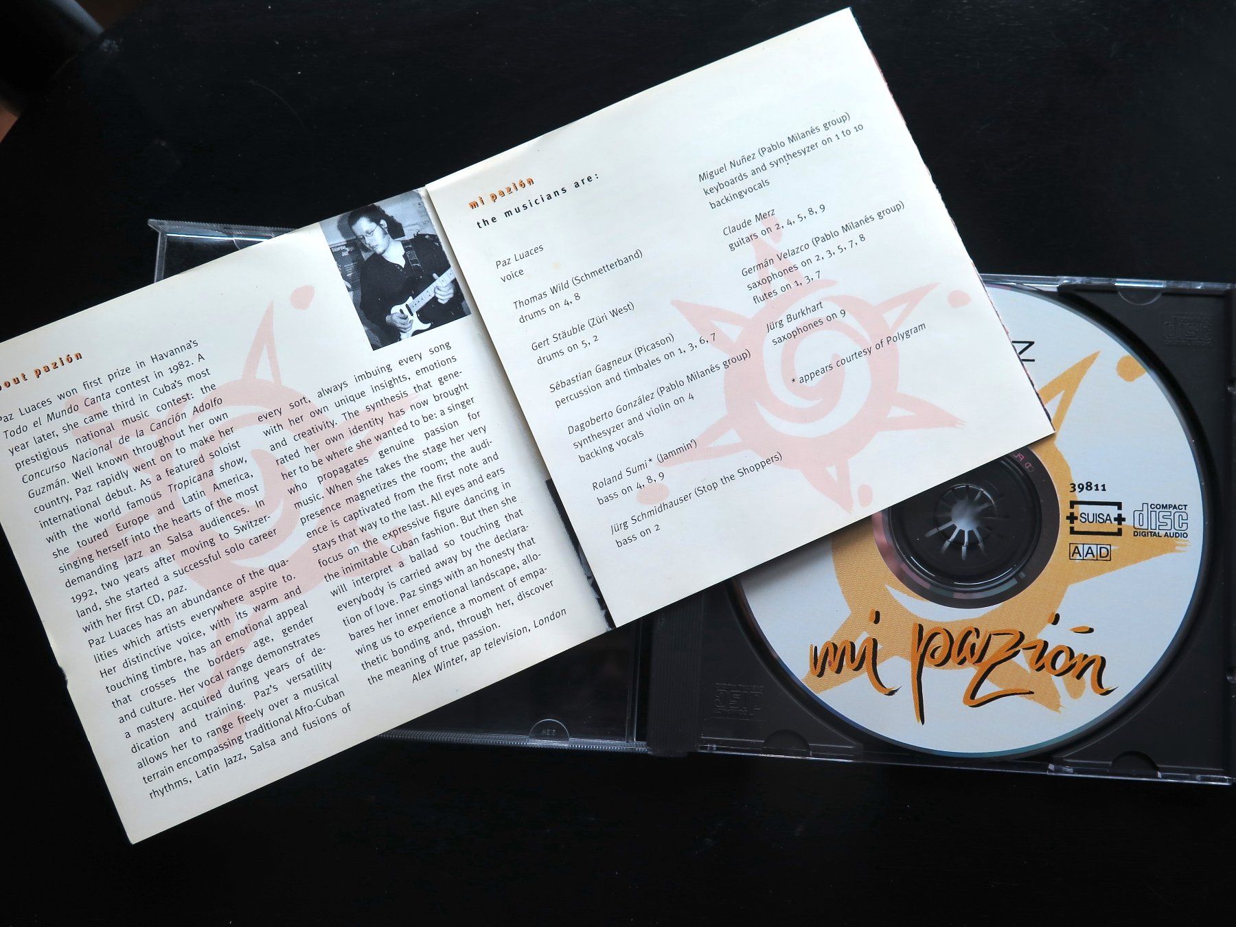 CDs: (p) CD PAZ: Mi Pazion, 1996 – Gebraucht aus Bern von Balzamico 2