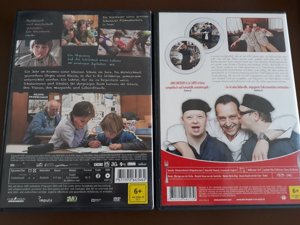Zehn Schweizer Filme Spielfilme und Dokumentationen Kaufen auf Ricardo