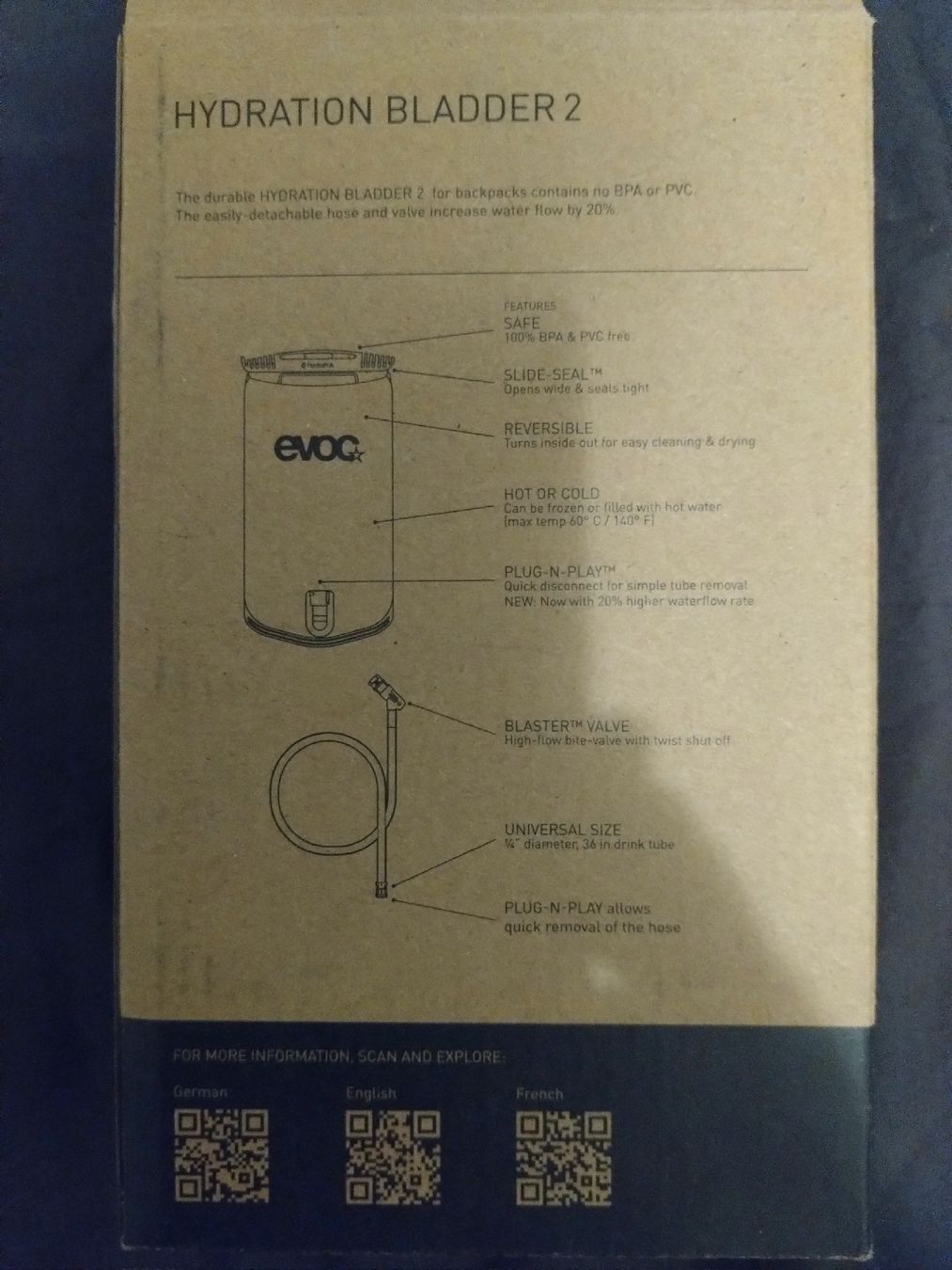 Evoc Sacs à dos: Evoc Hydration Bladder 2L fabrikneu  – Neuf avec emballage d'origine à Killwangen par devils_ransom 1