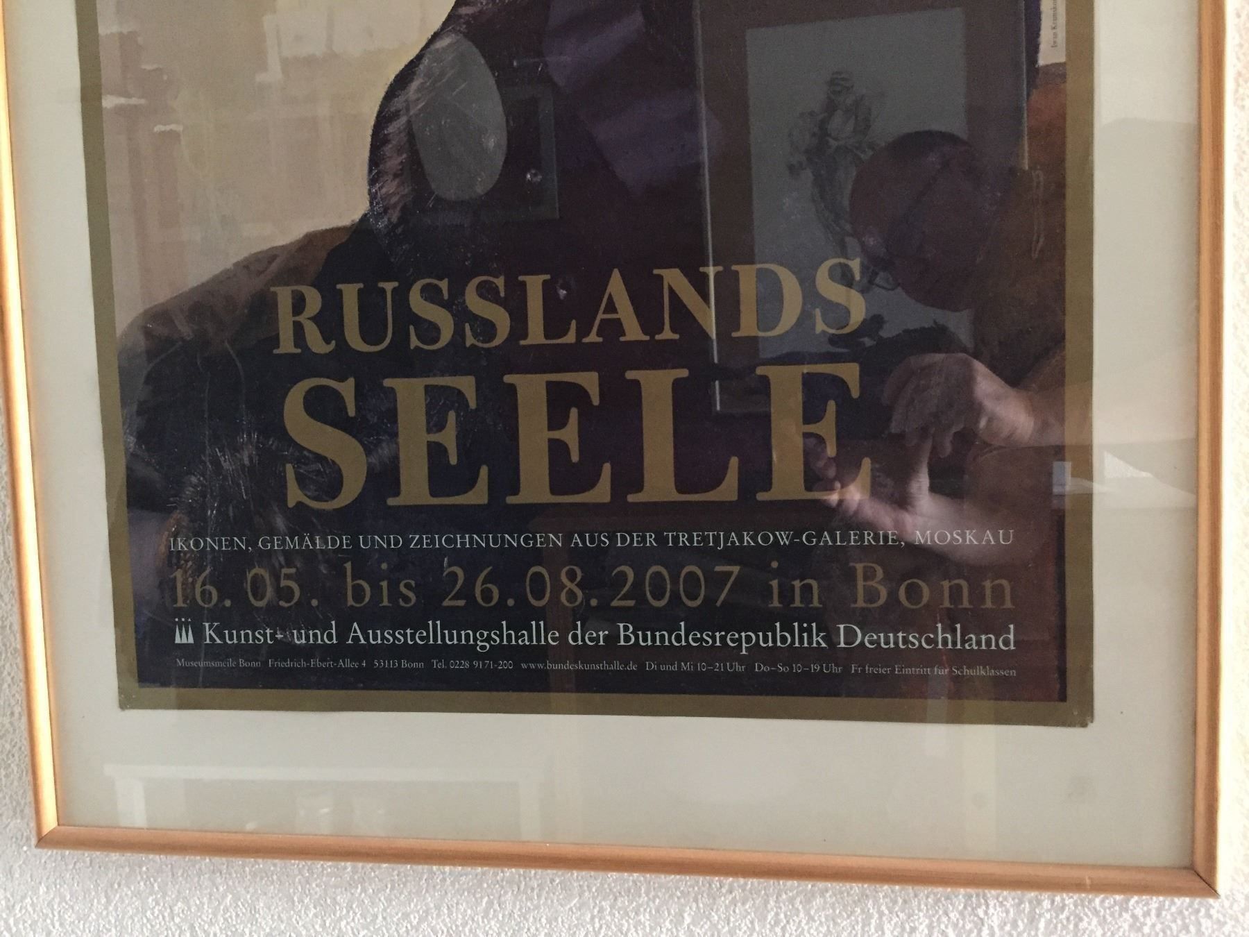 Foto & Immagini: Plakat RUSSLANDS SEELE Bonn 2007 – Usato da Gossau ZH venduto da peabo 1